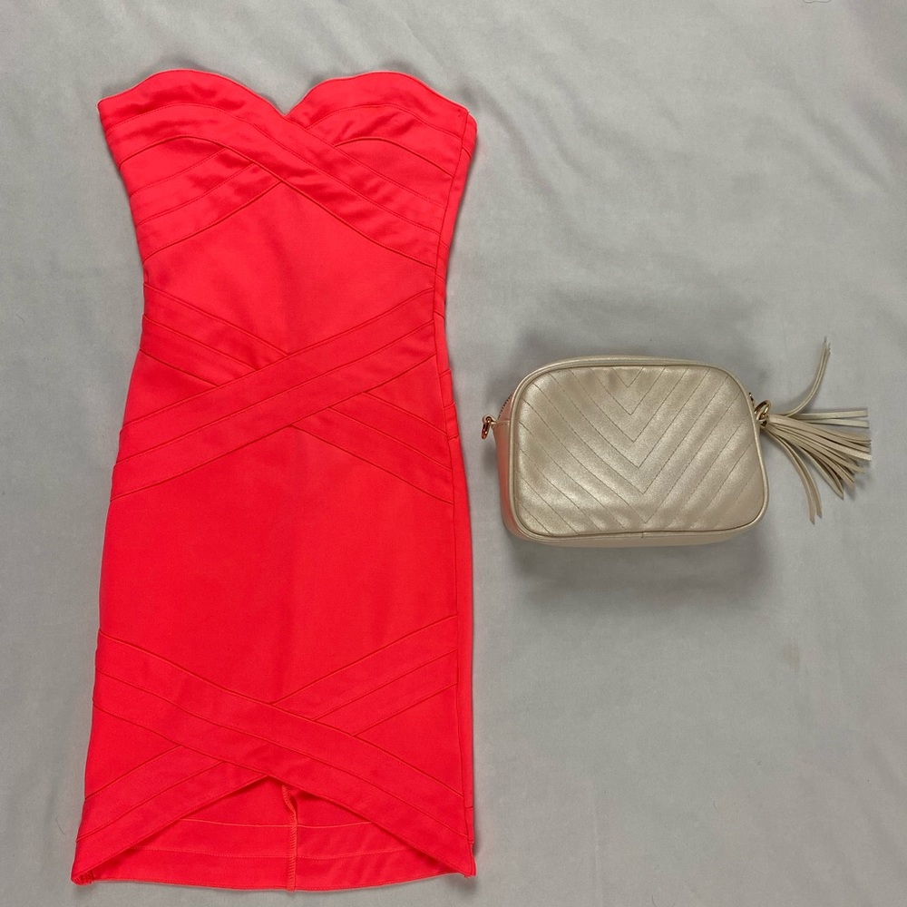 Strapless Cocktail Dress